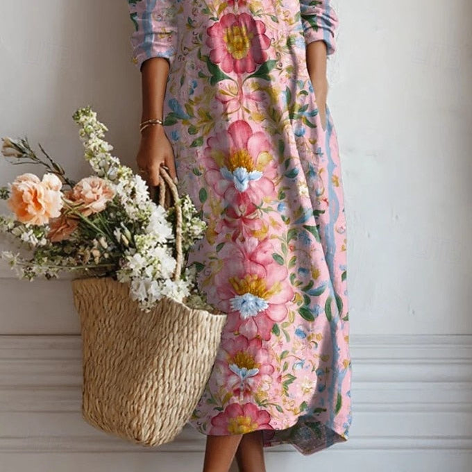 Women's Comfort Dress That Flatters the Tummy