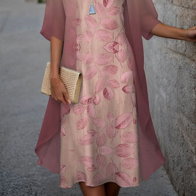 Women's Liezel Blooming Elegant Midi Dress