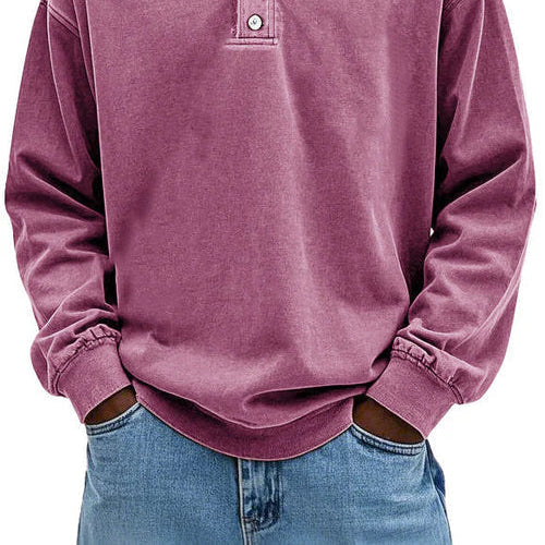 Men > Shirts : Men's Polished Smart-Casual Polo Look in Pink van Paper Favor