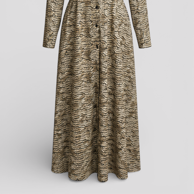 Pamela Flowing Shirt Maxi Dress — Effortless Elegance