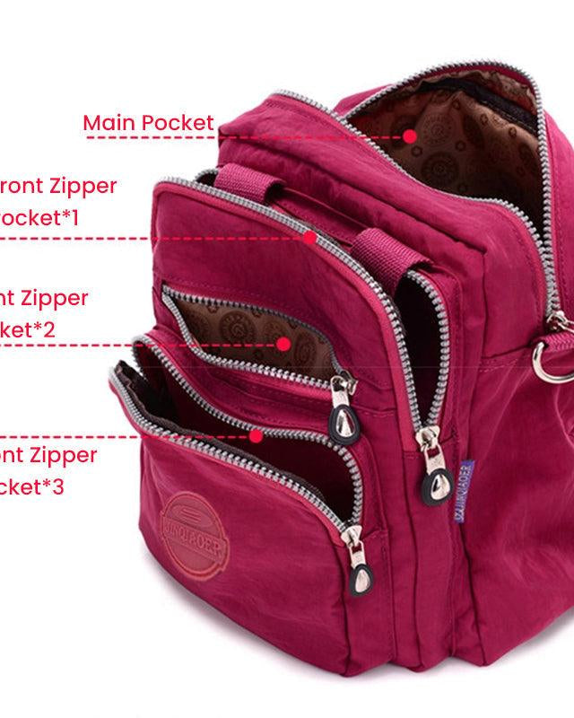 4-in-1 crossbody bag for women: stylish, practical and versatile