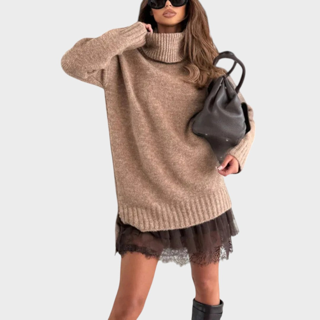 Aurora | Elegant sweater and dress set