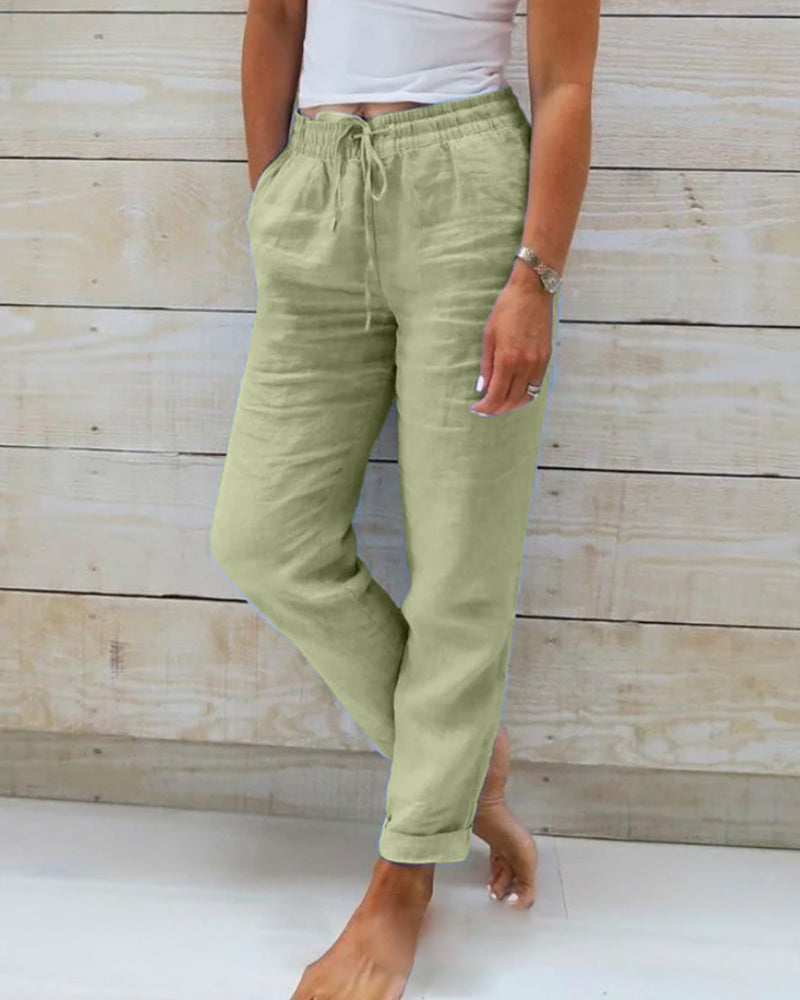 Susan | Ultra-Comfort Stretchy Lightweight Pants for Everyday Wear