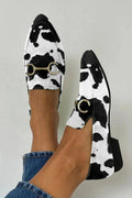 Women's PRINTED LOAFER WITH BUCKLE