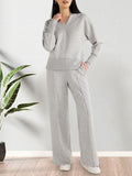 Women's Mirevia Modern Cozy Knit Set – Plush, Effortlessly Chic