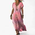 Women's Vintage Gradient Dress
