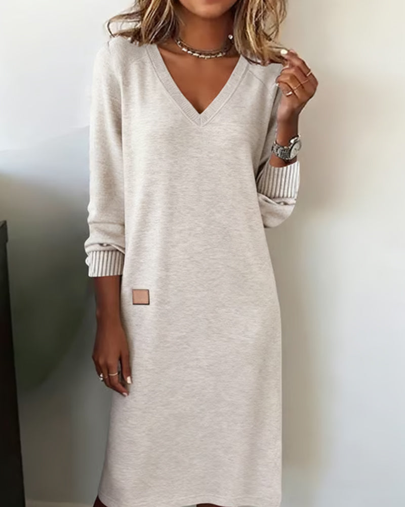 Novella Cozy Dress — All-Day Comfort with Effortless Style