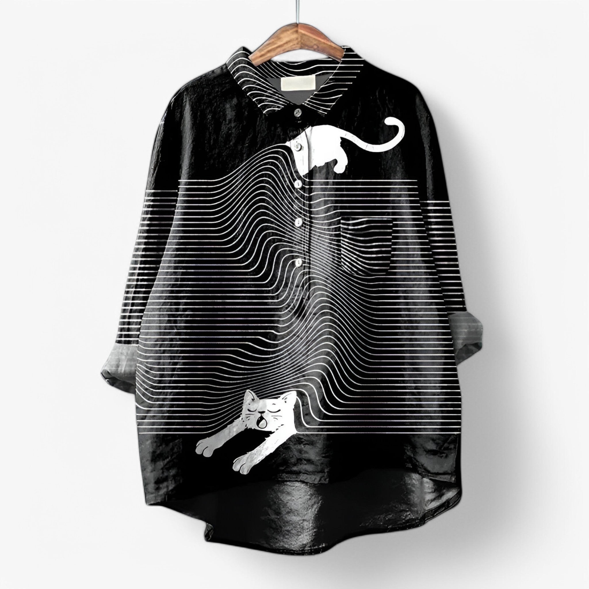 Women's Shirt with graphic print - stylish and eye-catching
