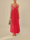 Women's Elegant Fish Top Maxi Dress for a Stunning Look
