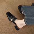 Andie Genuine Leather Mules - Timeless Style and All-Day Comfort