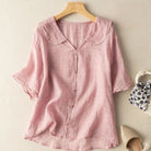 #1222 Khloe : Khloe | Elegant Blouse in van DUUWE