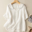 #1222 Khloe : Khloe | Elegant Blouse in van DUUWE