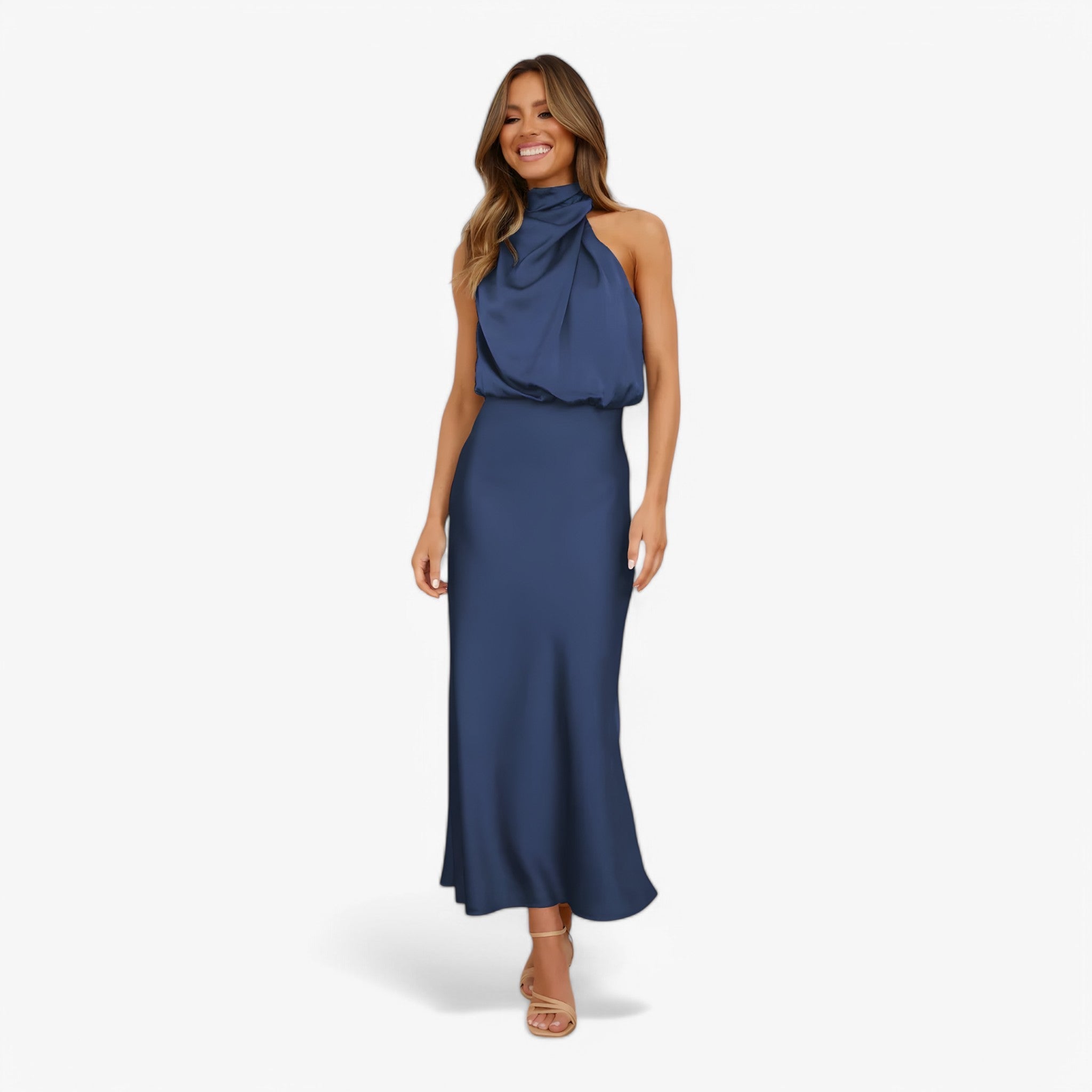 Women's Satin dress: refined and elegant allure