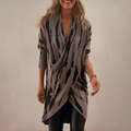 Women's Luxury V-neck Tunic with a Relaxed Fit