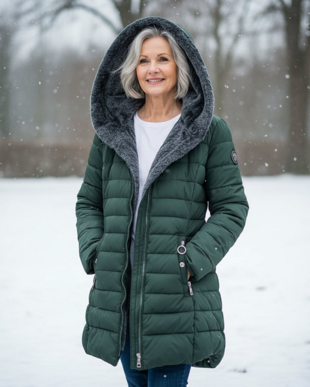 Olivia | Winter Puffer Jacket - Warm and Modern