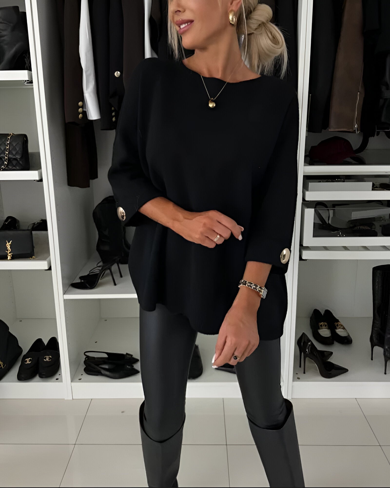 Lauren | Effortlessly Elegant Relaxed-Fit Sweater