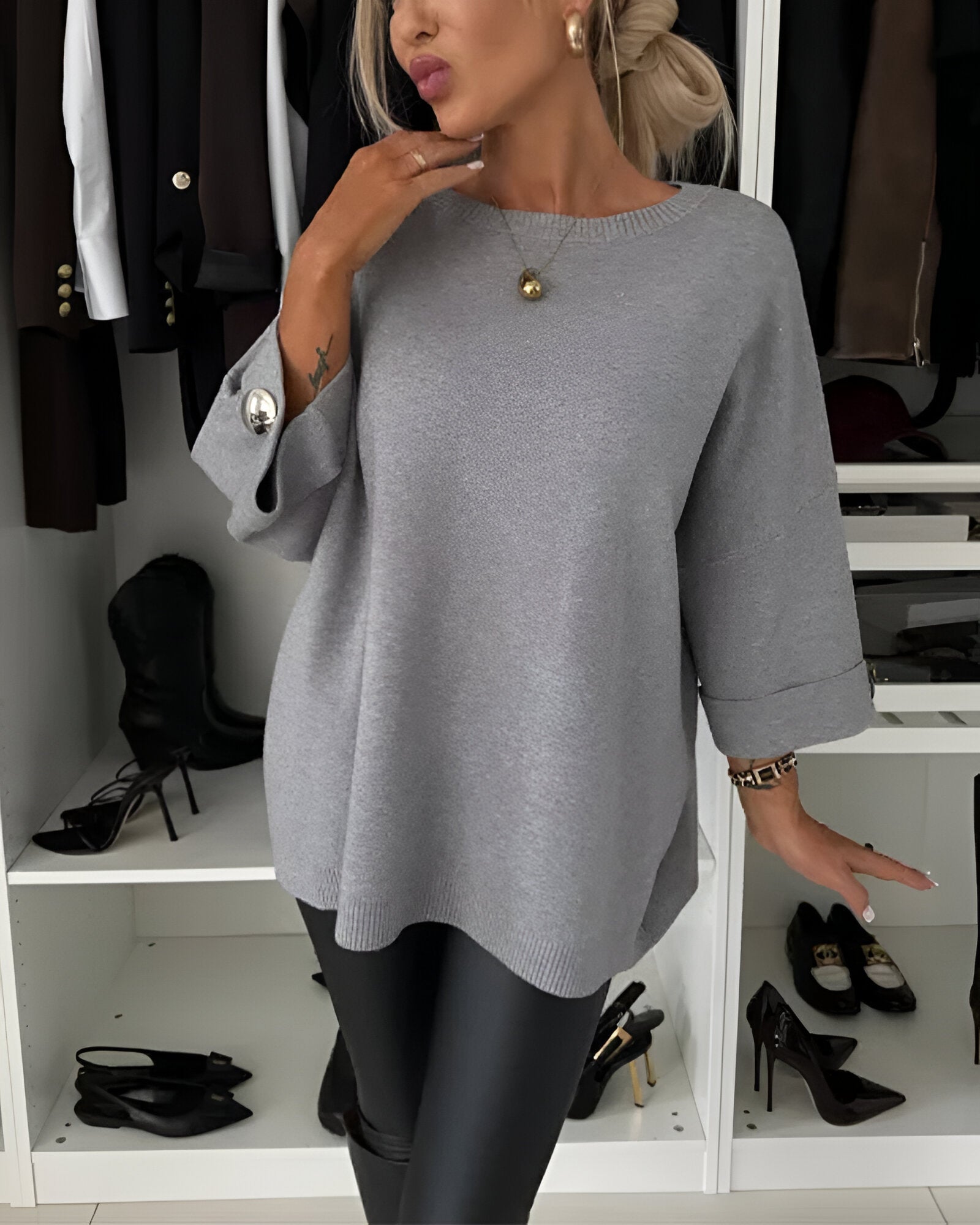 Lauren | Effortlessly Elegant Relaxed-Fit Sweater