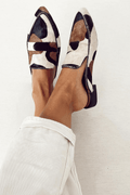 Abstract Pattern Loafers - Modern, Classic Slip-On Shoes