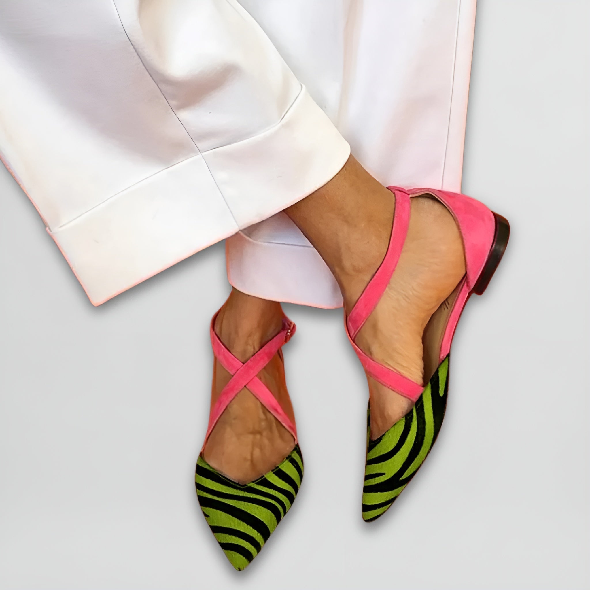 Fenna | Strappy Ballet Flats - Elegant, Comfortable Everyday Shoes