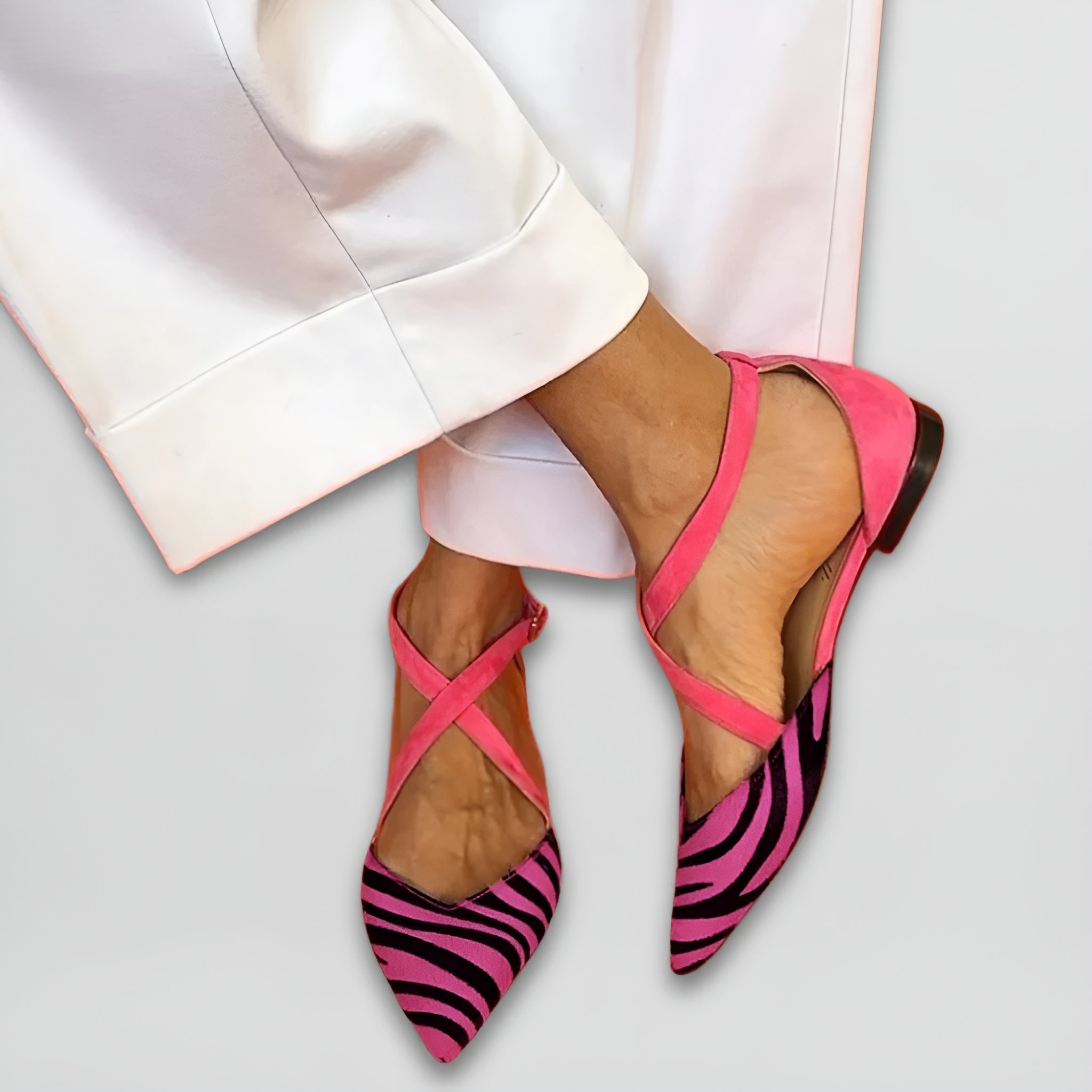 Fenna | Strappy Ballet Flats - Elegant, Comfortable Everyday Shoes