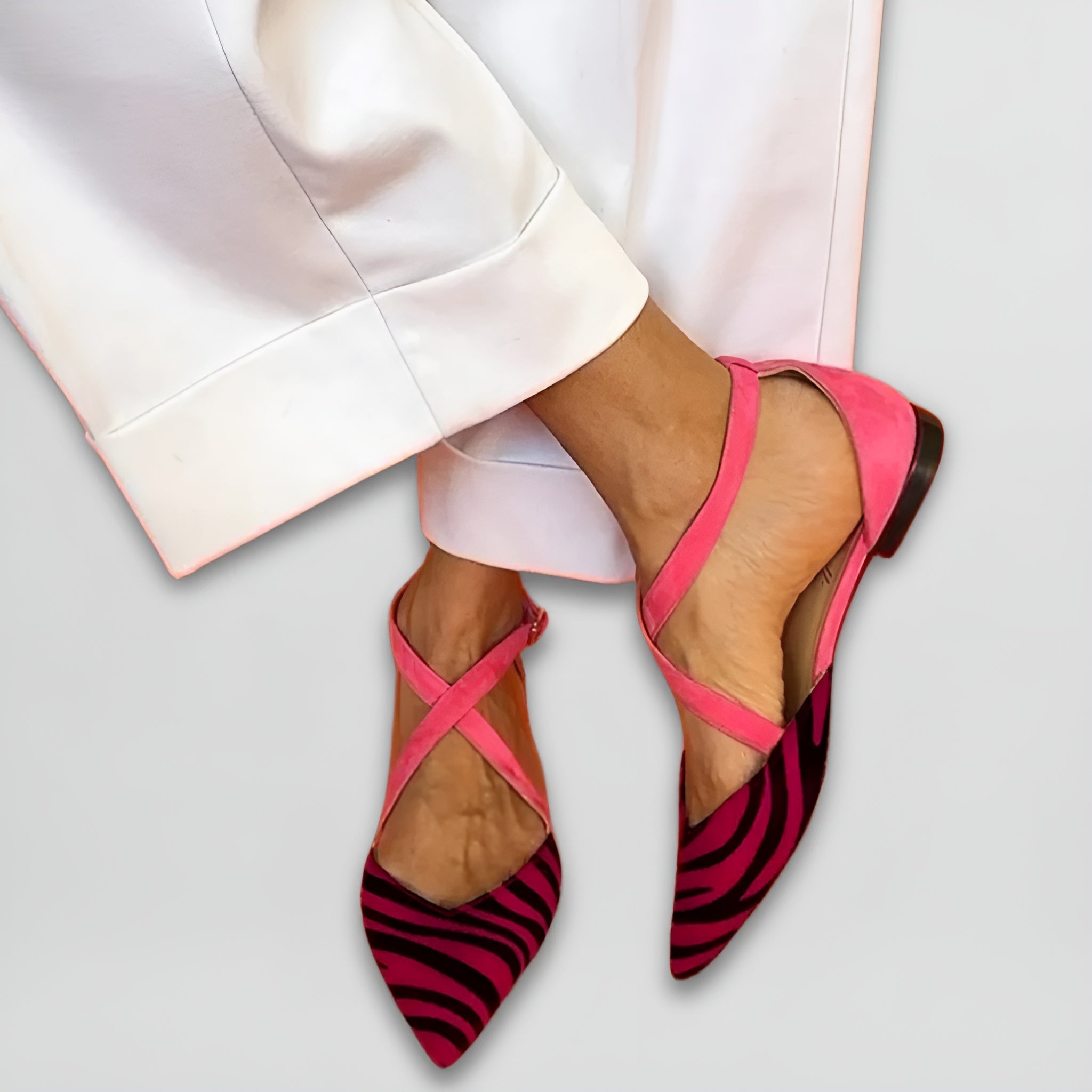 Fenna | Strappy Ballet Flats - Elegant, Comfortable Everyday Shoes