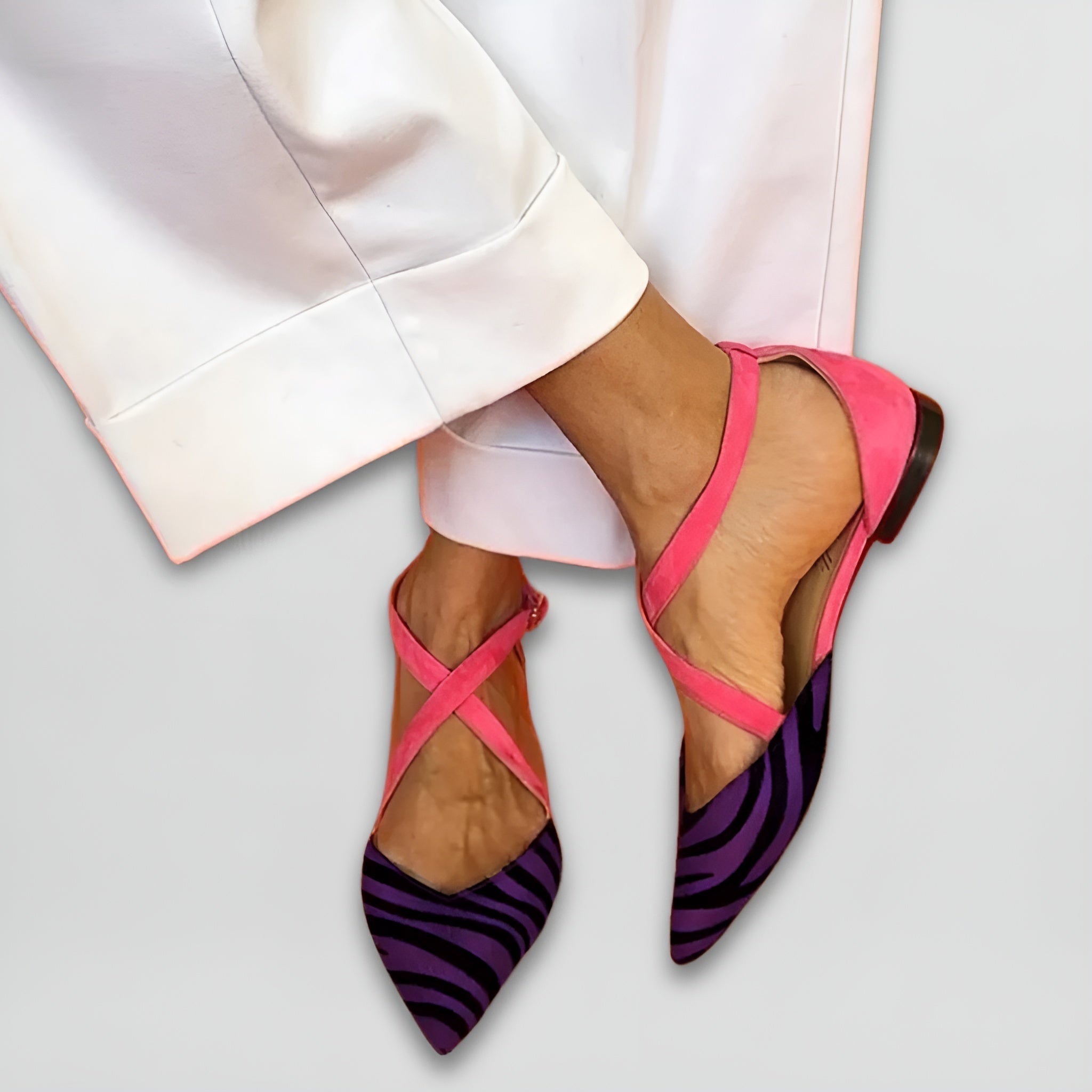 Fenna | Strappy Ballet Flats - Elegant, Comfortable Everyday Shoes