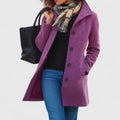 Women's Timeless Wool-Blend Coat