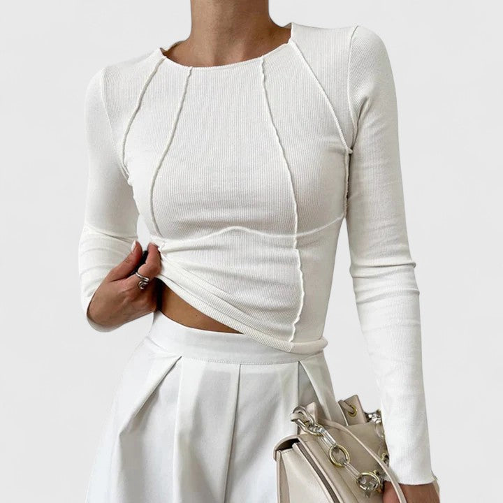 Rozminda | Ultra-Soft Everyday Comfort Long Sleeve Top