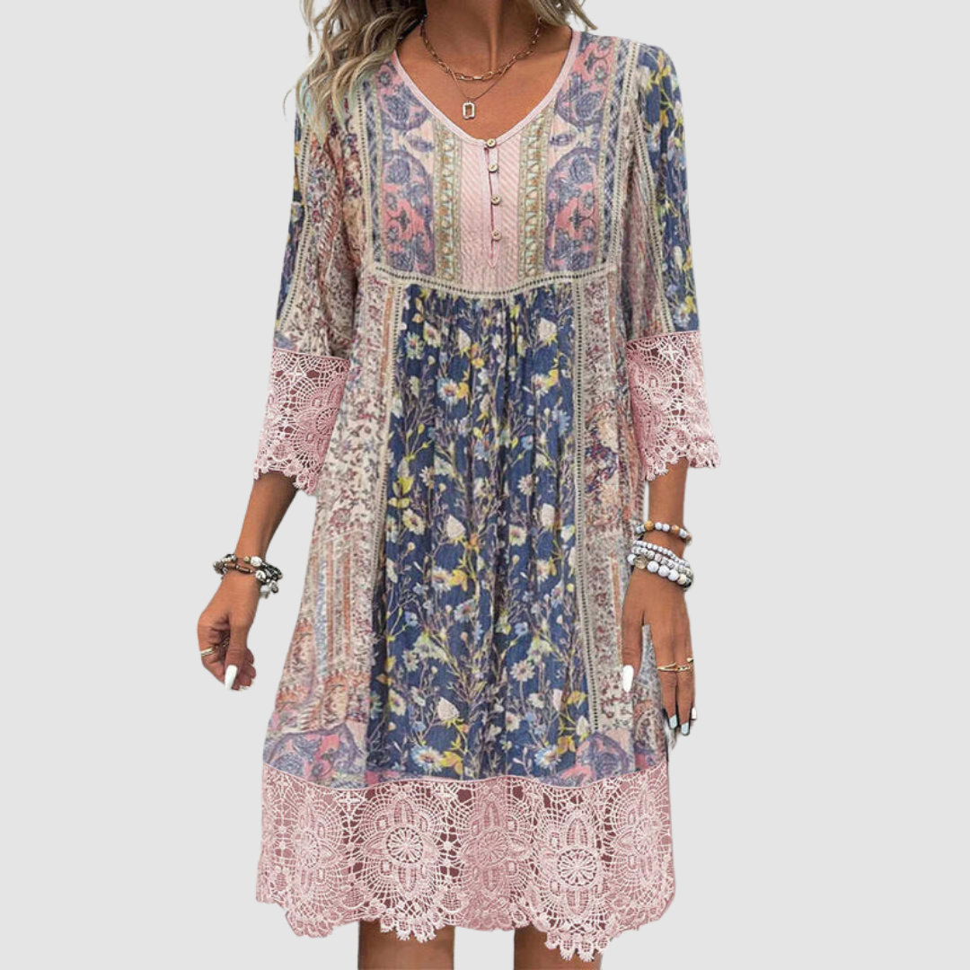 Women's Boho Dress - Flowy, Free-Spirited Bohemian Style