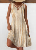 Women's Lisa Light Pink Floral-Print Short Strappy Dress with