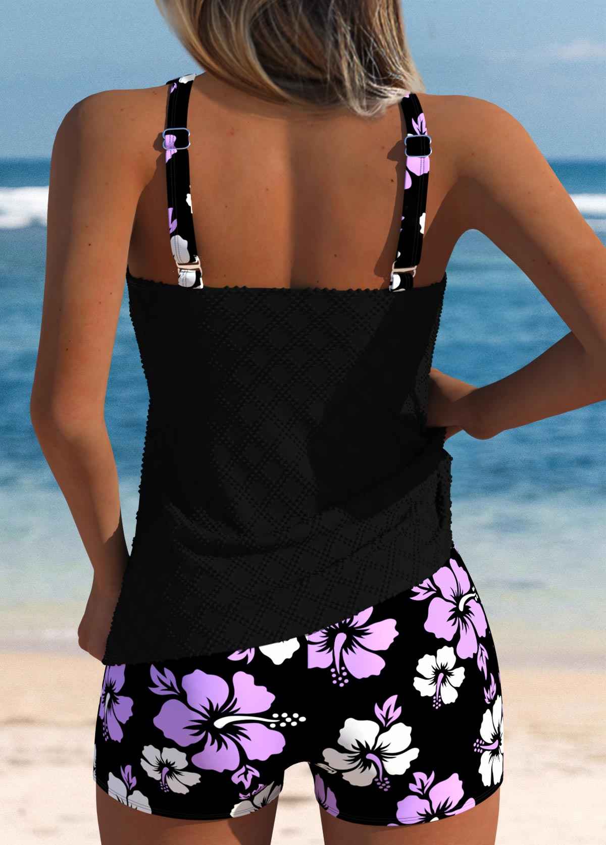 Arabelle Tankini-Set mit Blumendruck – Lebendige, schmeichelhafte Badebekleidung für Sommertage