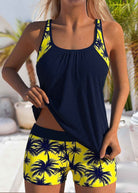Arabelle Tankini-Set mit Blumendruck – Lebendige, schmeichelhafte Badebekleidung für Sommertage