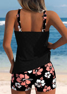Arabelle Tankini-Set mit Blumendruck – Lebendige, schmeichelhafte Badebekleidung für Sommertage