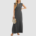 Women's Elegant Maxi Dress - Timeless Glamour in a Flowing Silhouette