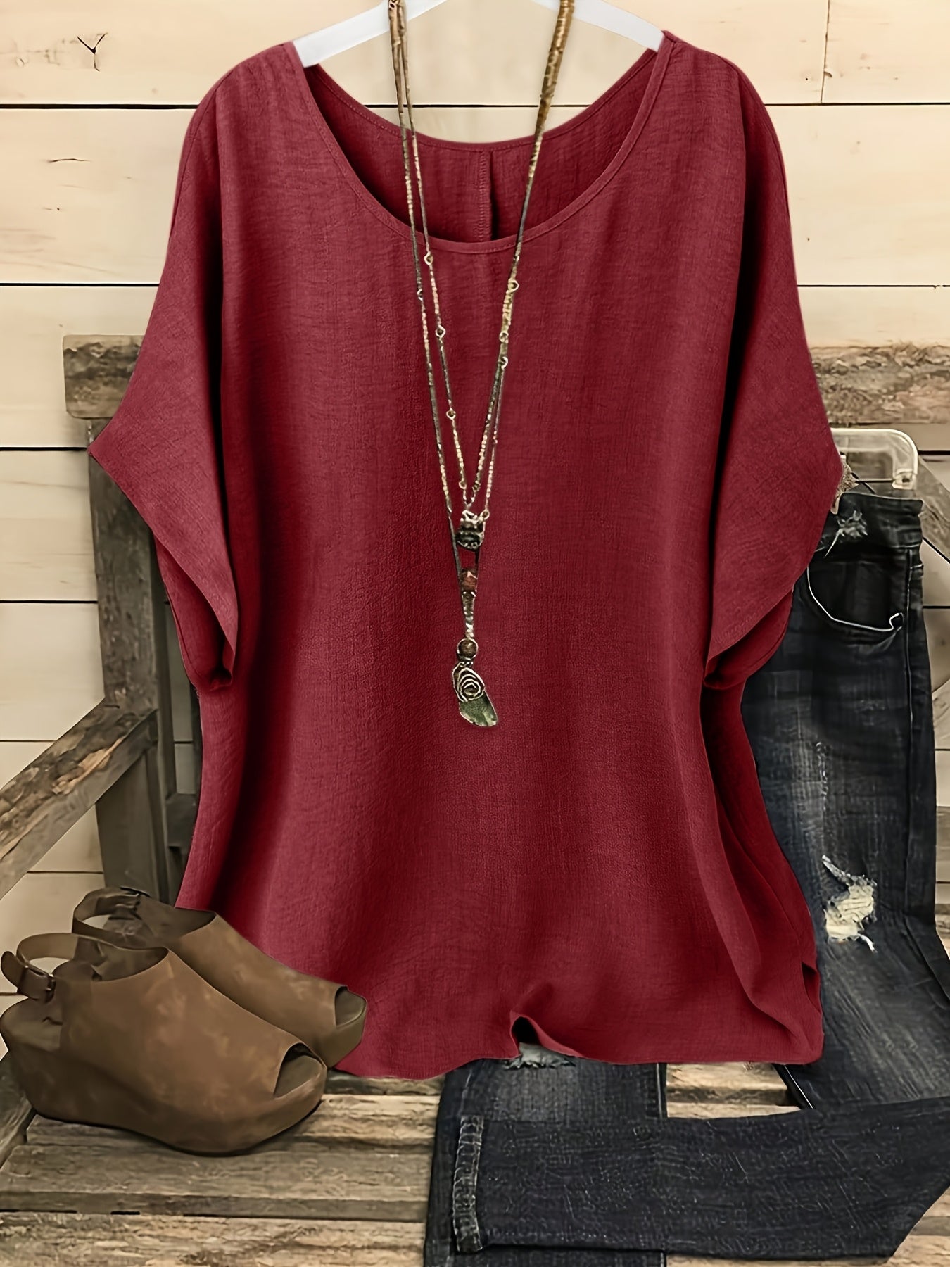: Sienna™ | Effortless Summer Top in van Paper Favor