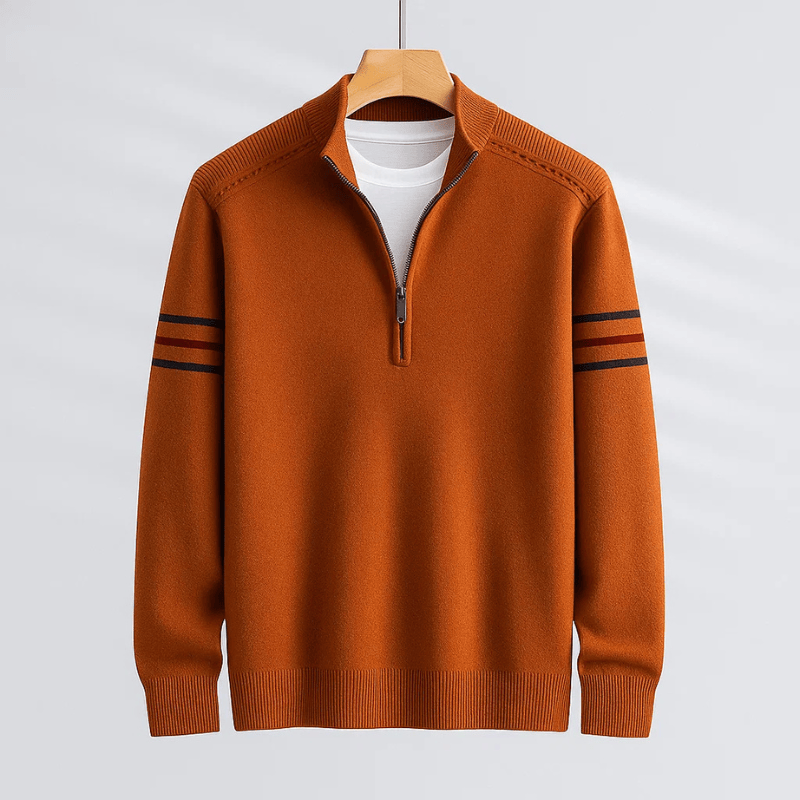 Amos | Modern Half-Zip Sweater with Effortless Comfort