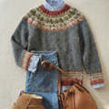 Eleanor: Heritage Nordic Knit Sweater
