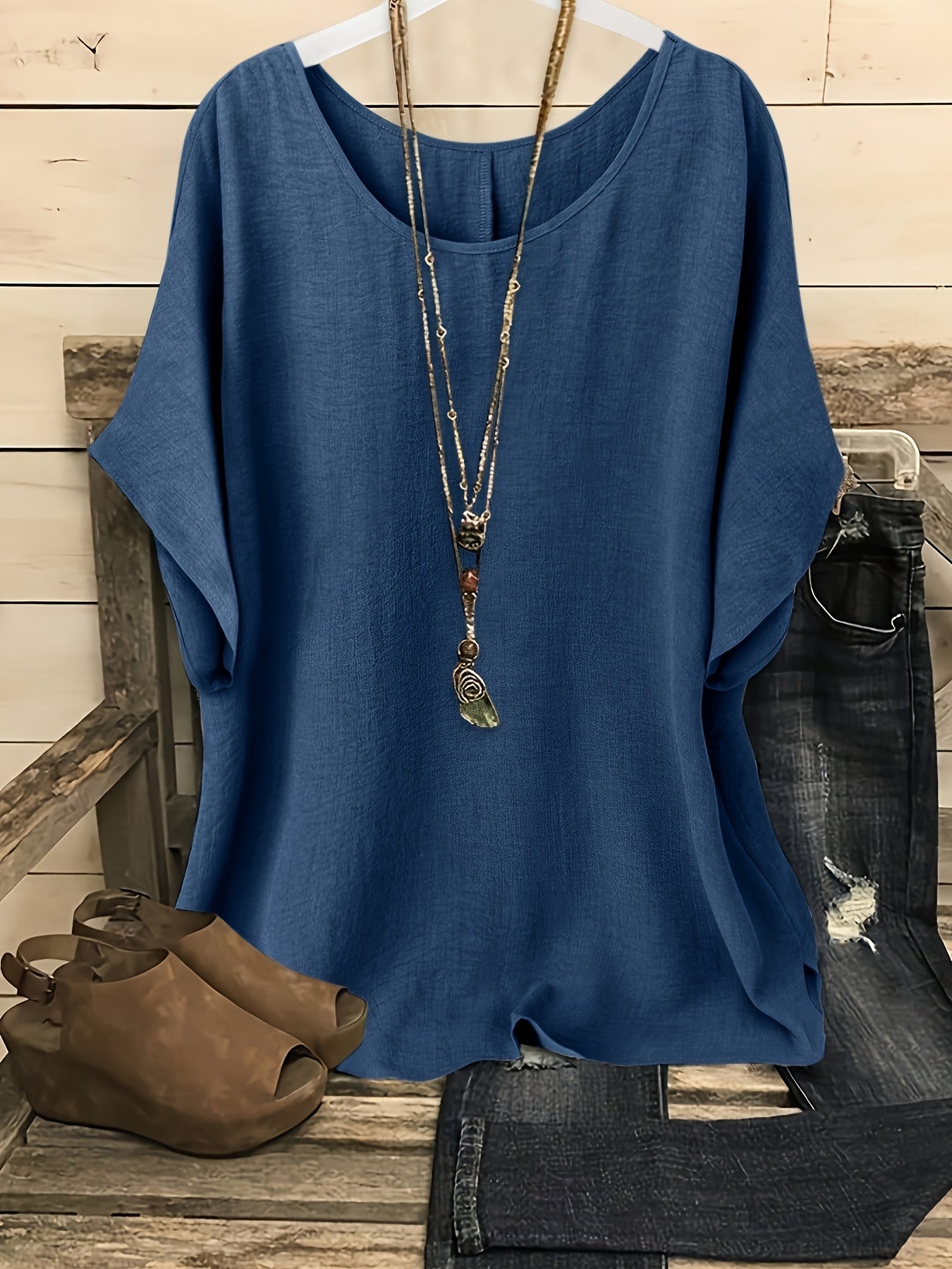 : Sienna™ | Effortless Summer Top in van Paper Favor