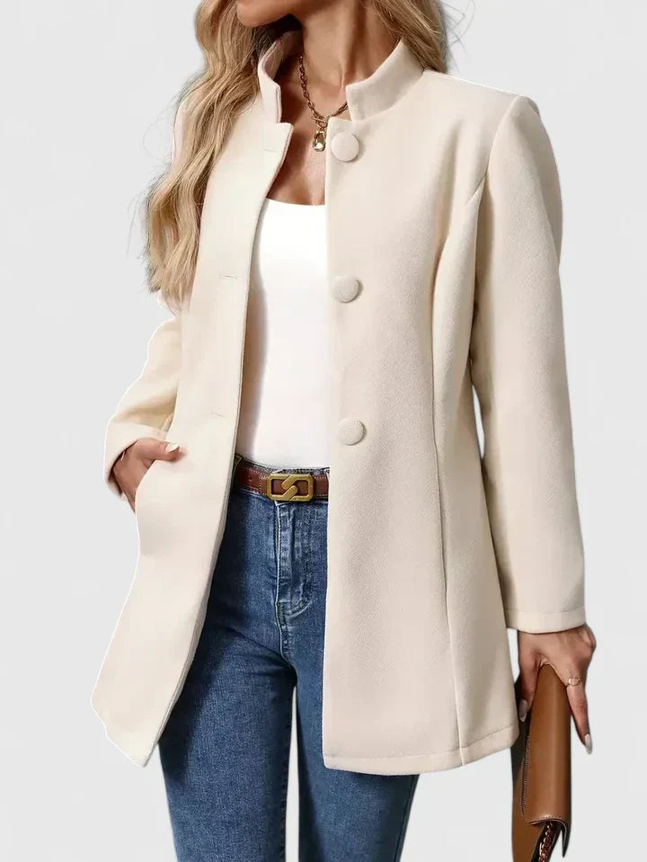 : Carmelyssa - Elegant Jacket in van Paper Favor