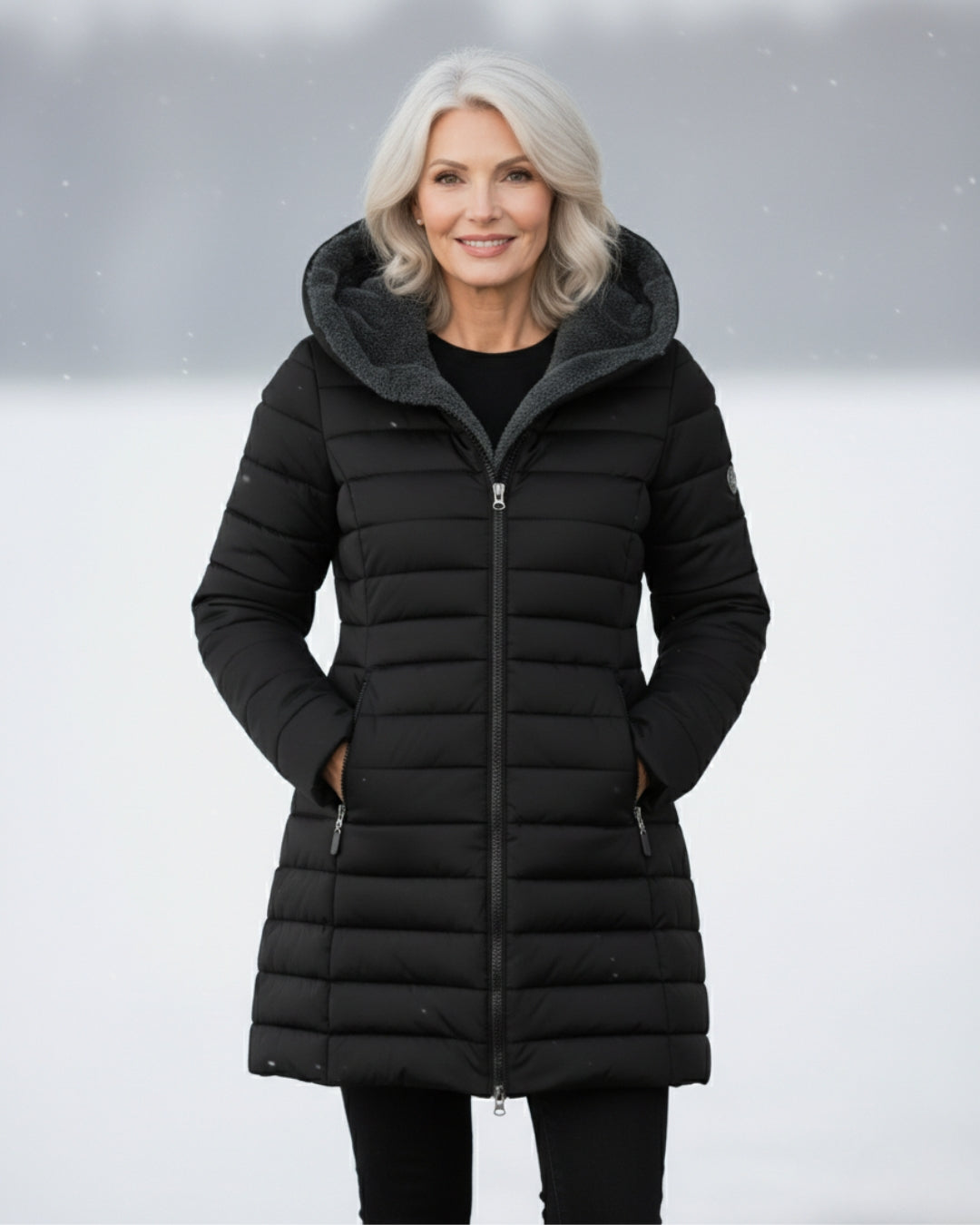 Olivia | Winter Puffer Jacket - Warm and Modern