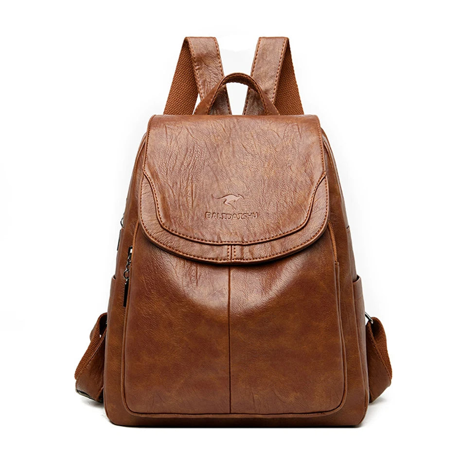 Safe and stylish backpack for women