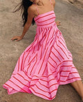 Women's Sunset Vibes Maxi Dress: Stylish Summer Look