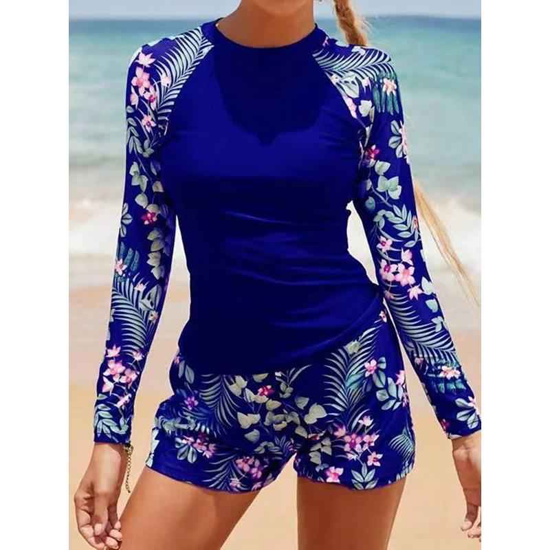 Noa Langarm-Zweiteiliger Surf-Badeanzug – Sonnenschutz, flexibel, wellenbereit
