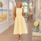 : Denise™ Maxi Dress in Yellow van Paper Favor