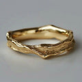 Timeless Vintage Gold-Plated Ring - Classic Elegance