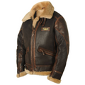 Men's Cozy Insulated Pilot Jacket for Cold Weather