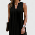 Women's Elegant V-Neck Dress That Flatters Your Figure