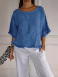 Claudia — Effortless Casual-Chic Blouse