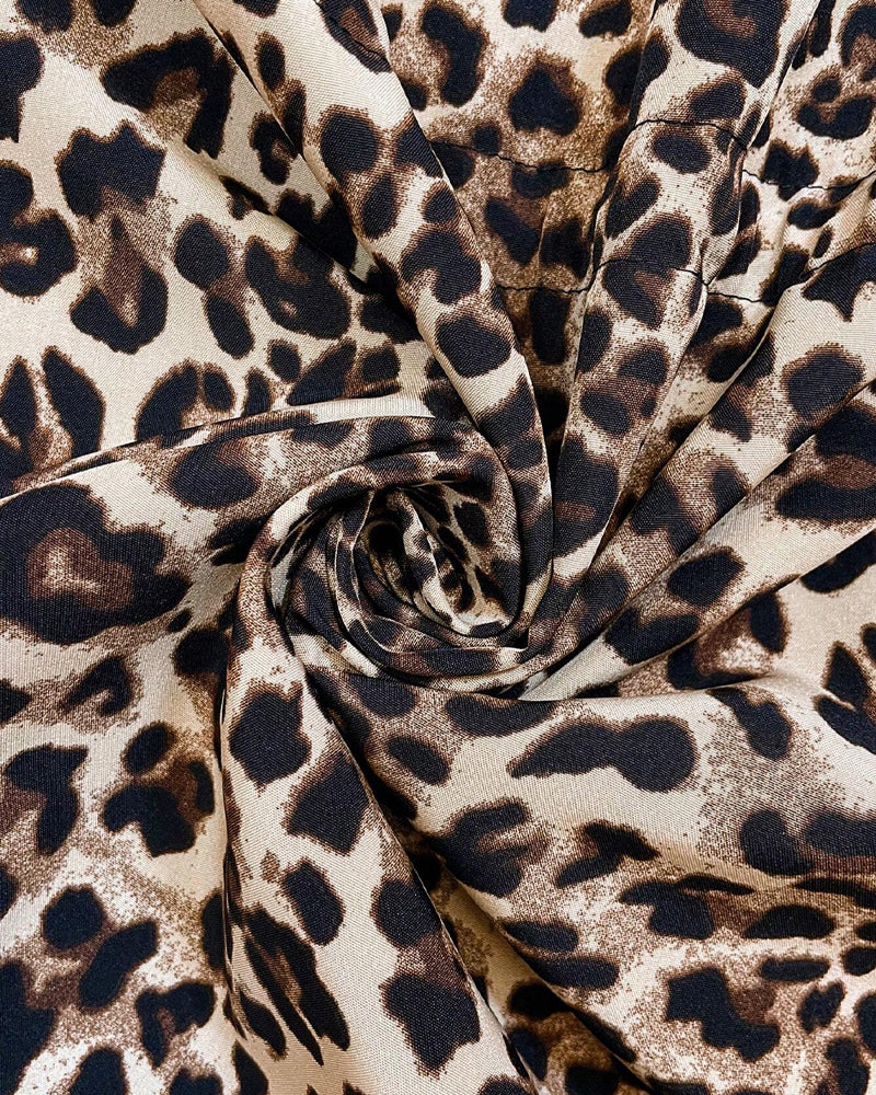 Leopard-Print Reversible Hooded Coat – Two Looks in One