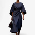 Women's Asymmetric dress with a modern and elegant cut